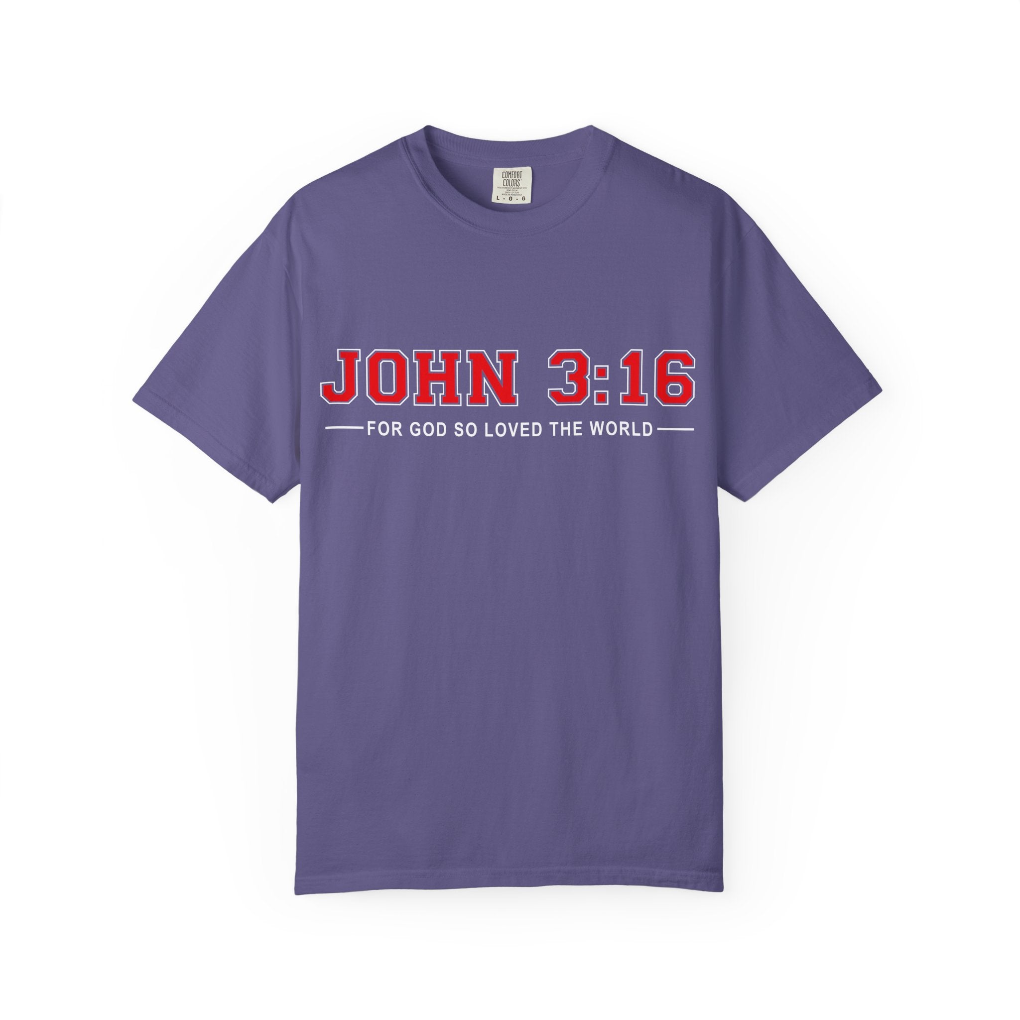 John 3:16 Scripture Tee | For God So Loved The World T-shirt