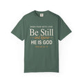 Be Still and Know Psalm 46:10 T-Shirt | Christian Scripture Tee