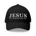 Jesus Saves Embroidered Baseball Cap — Christian Faith Hat