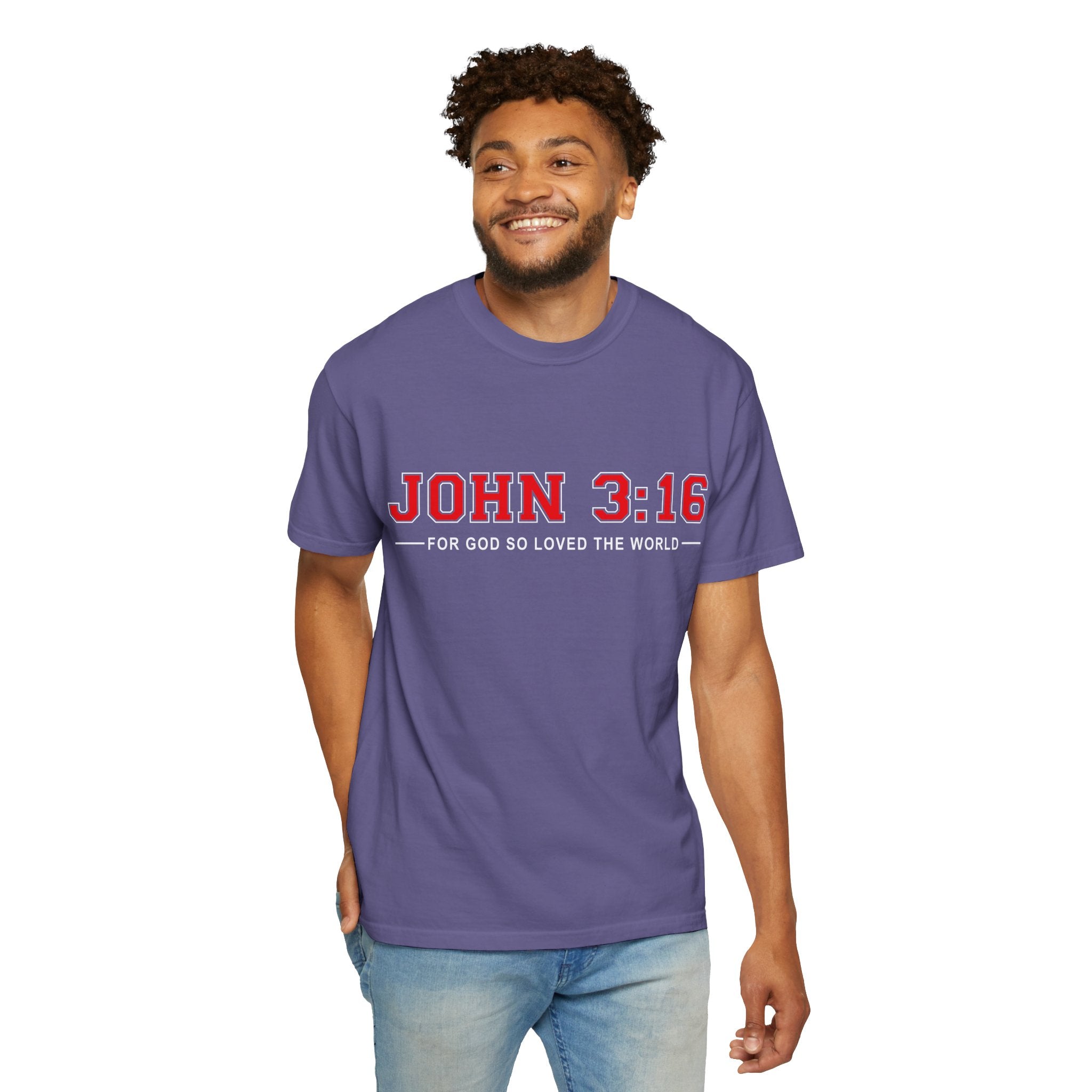 John 3:16 Scripture Tee | For God So Loved The World T-shirt