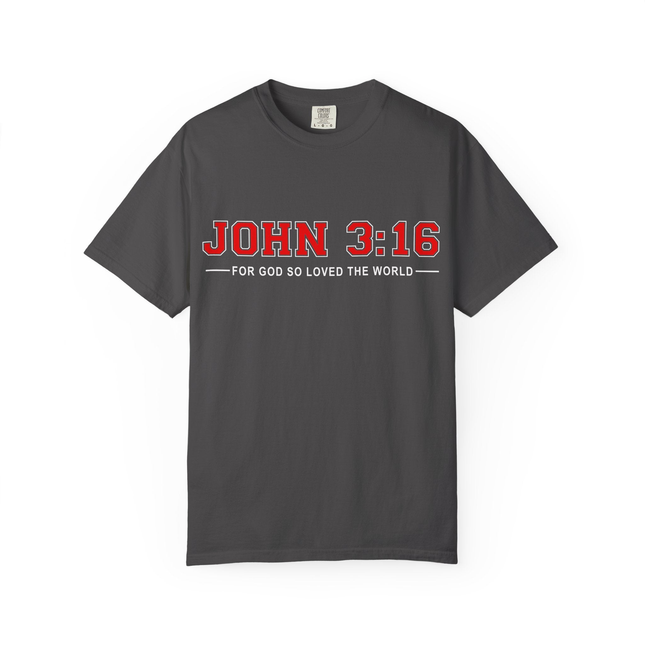 John 3:16 Scripture Tee | For God So Loved The World T-shirt