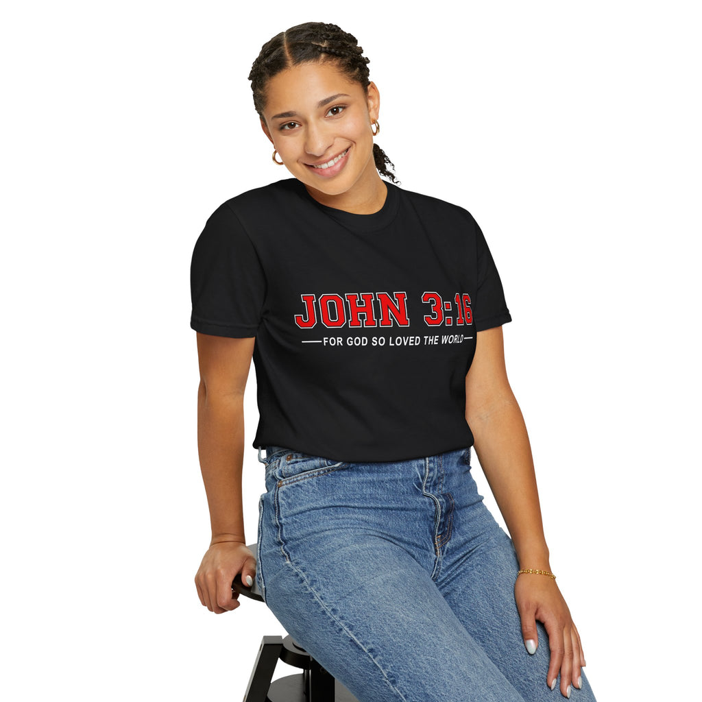 John 3:16 Scripture Tee | For God So Loved The World T-shirt