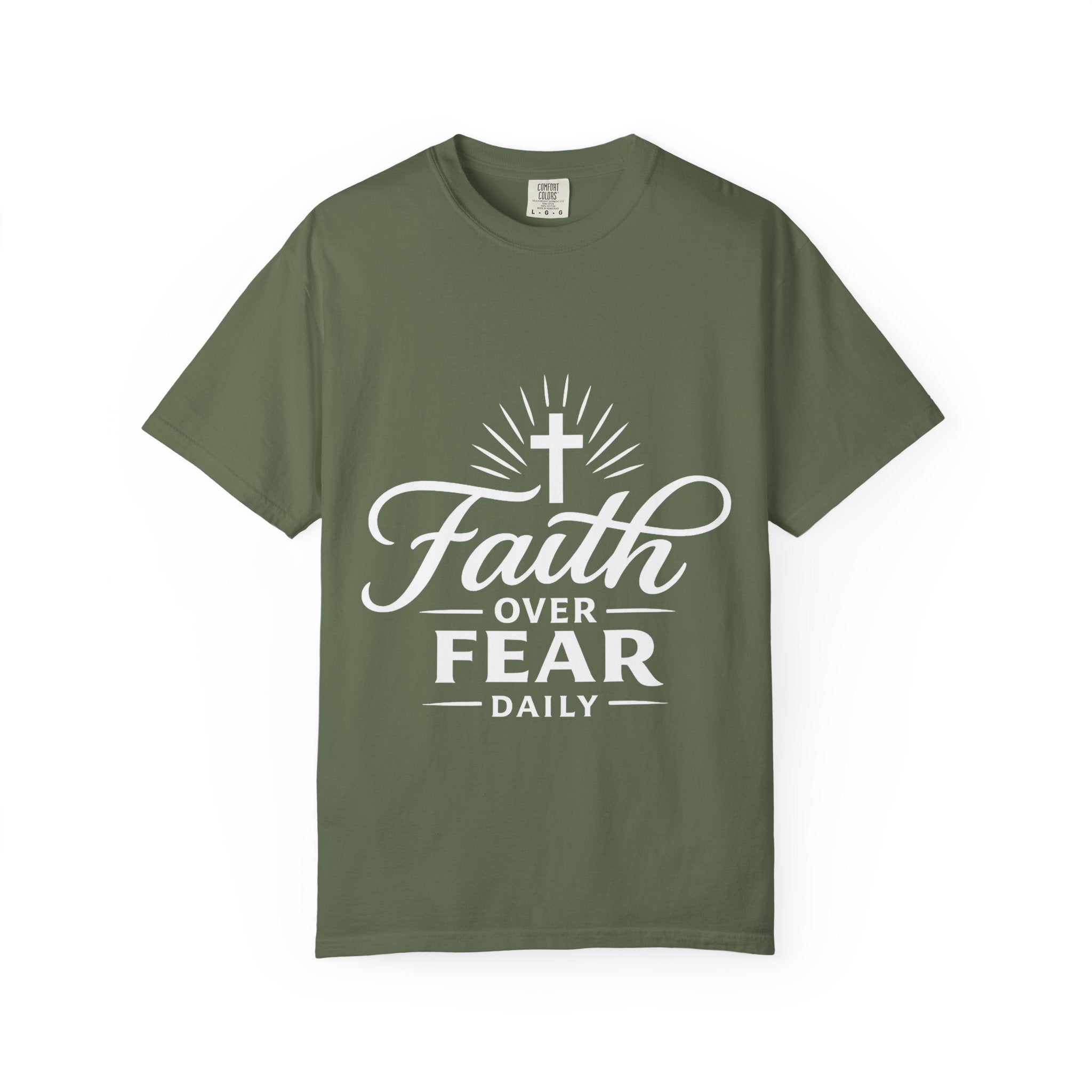 Faith Over Fear Daily T-Shirt