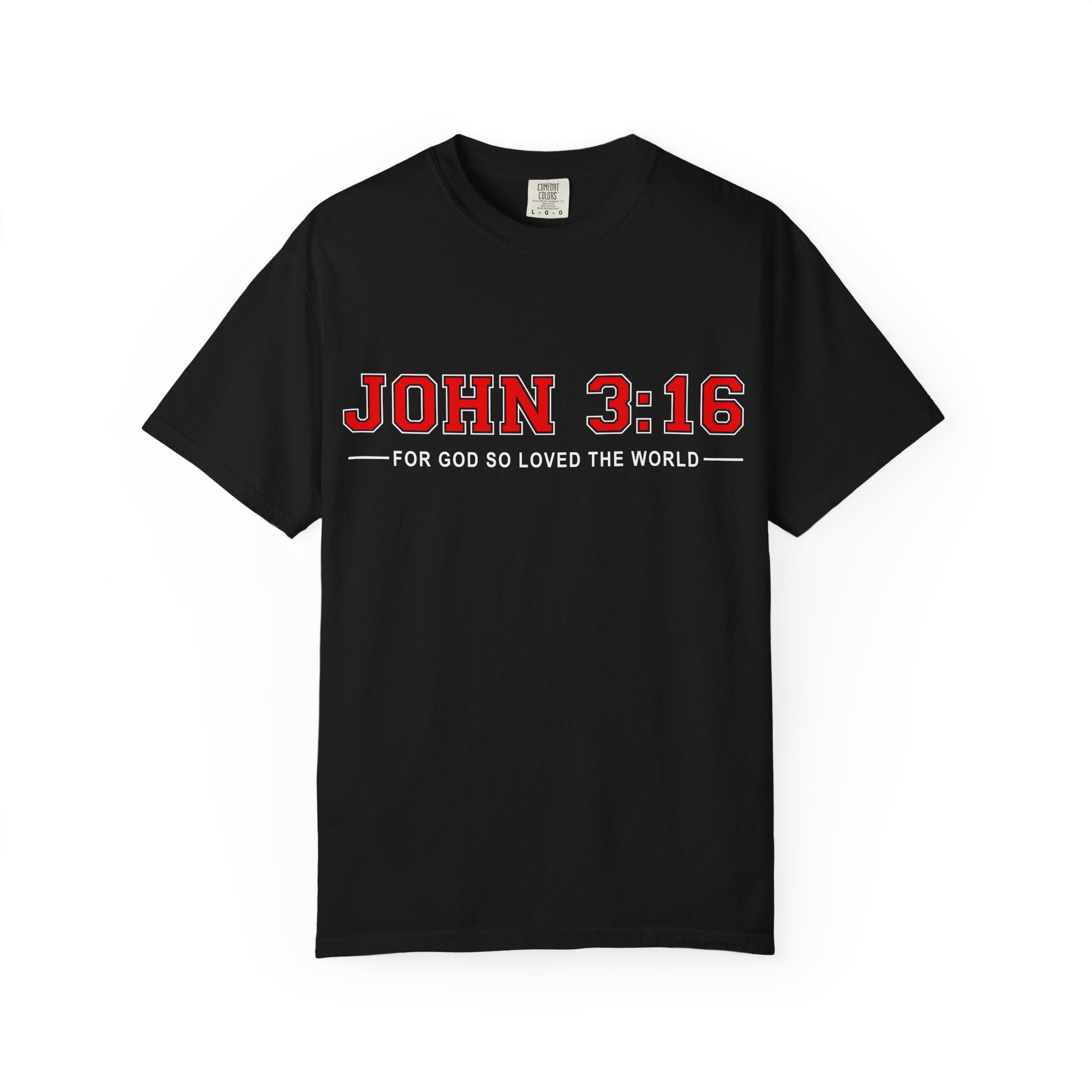 John 3:16 Scripture Tee | For God So Loved The World T-shirt