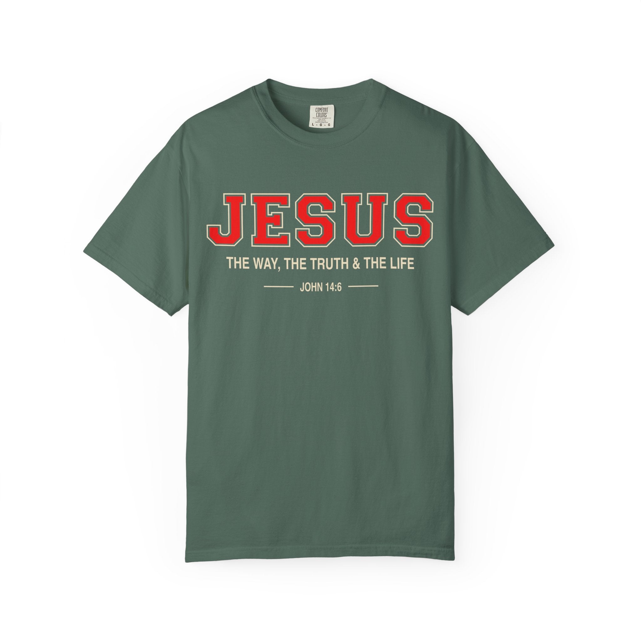 Jesus The Way The Truth The Life T-Shirt | Scripture John 14:6
