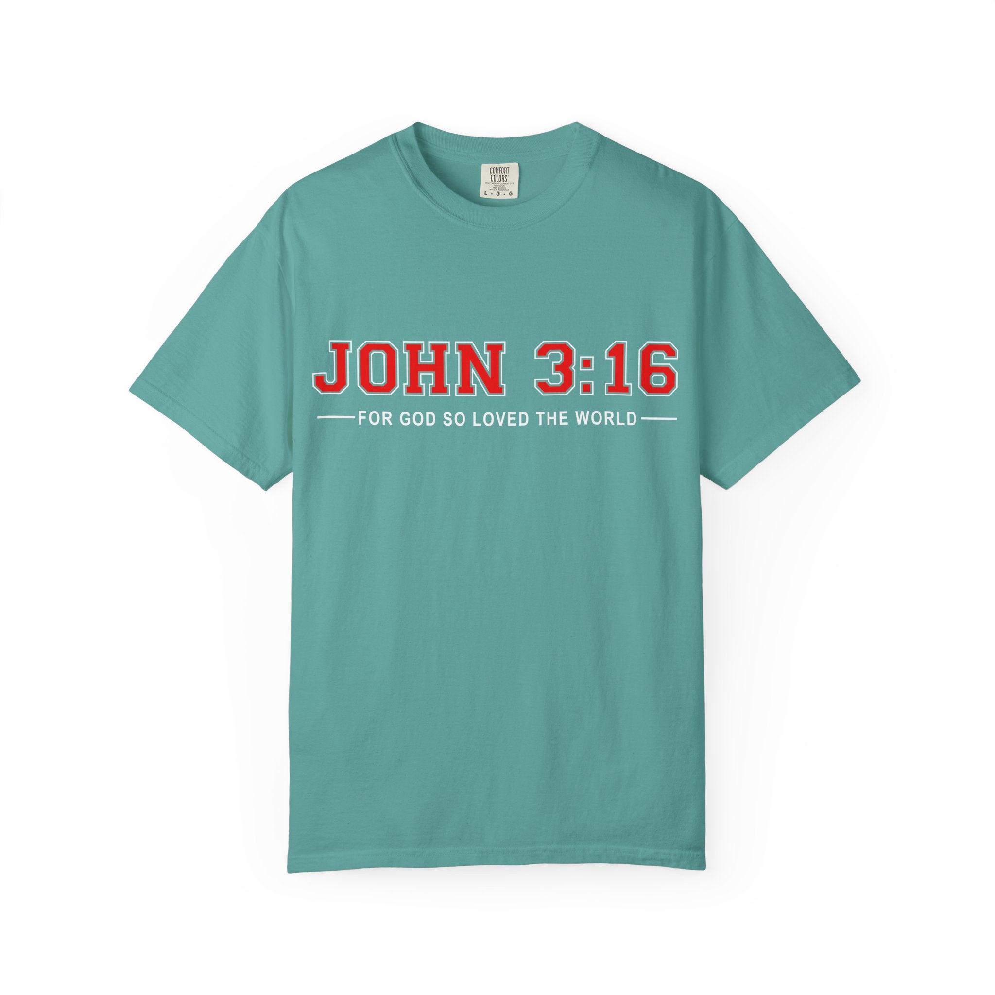 John 3:16 Scripture Tee | For God So Loved The World T-shirt