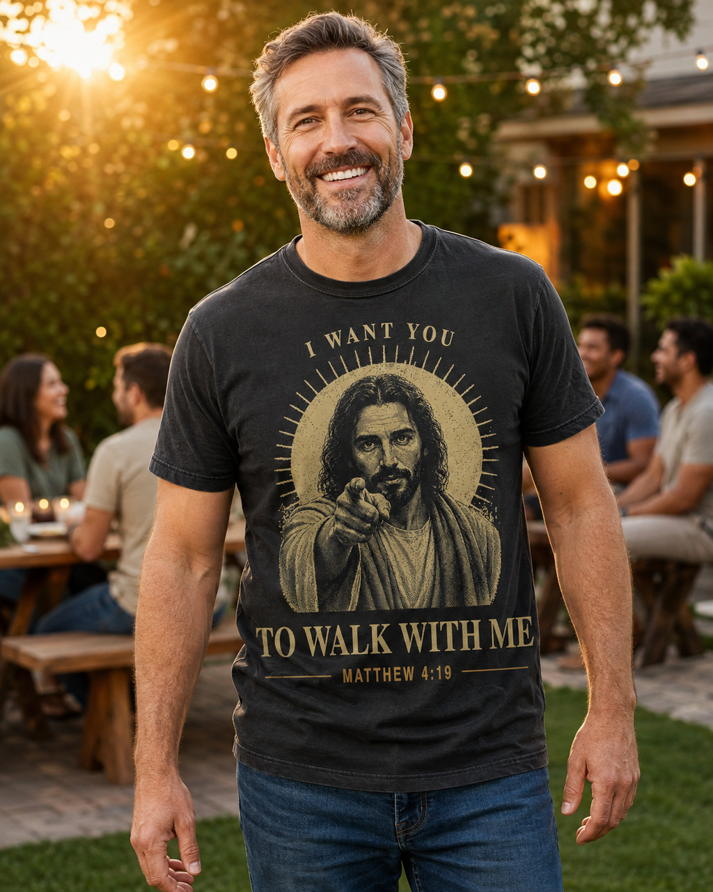 I Want You To Walk With Me Jesus T-Shirt | Religious Christian Tee