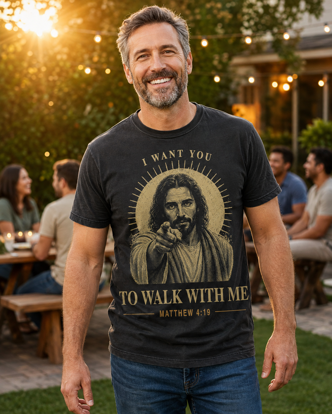 I Want You To Walk With Me Jesus T-Shirt | Religious Christian Tee