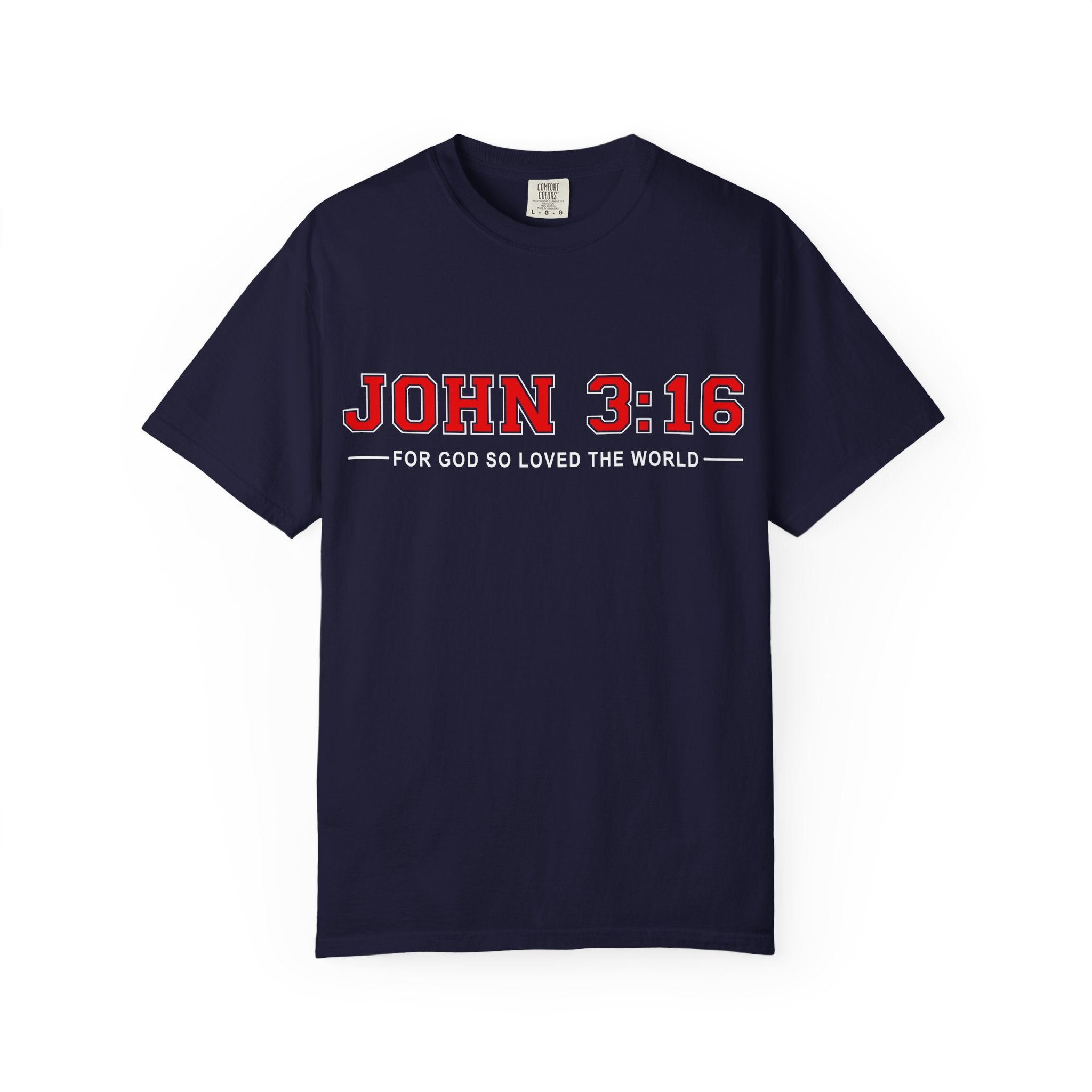 John 3:16 Scripture Tee | For God So Loved The World T-shirt