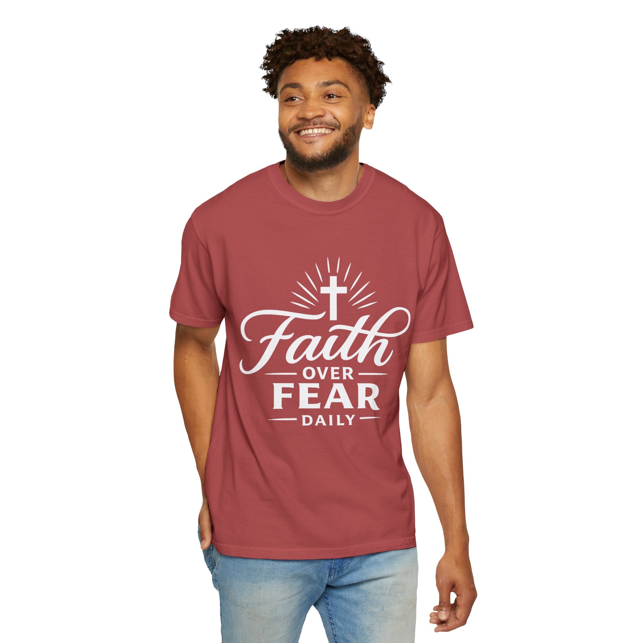 Faith Over Fear Daily T-Shirt