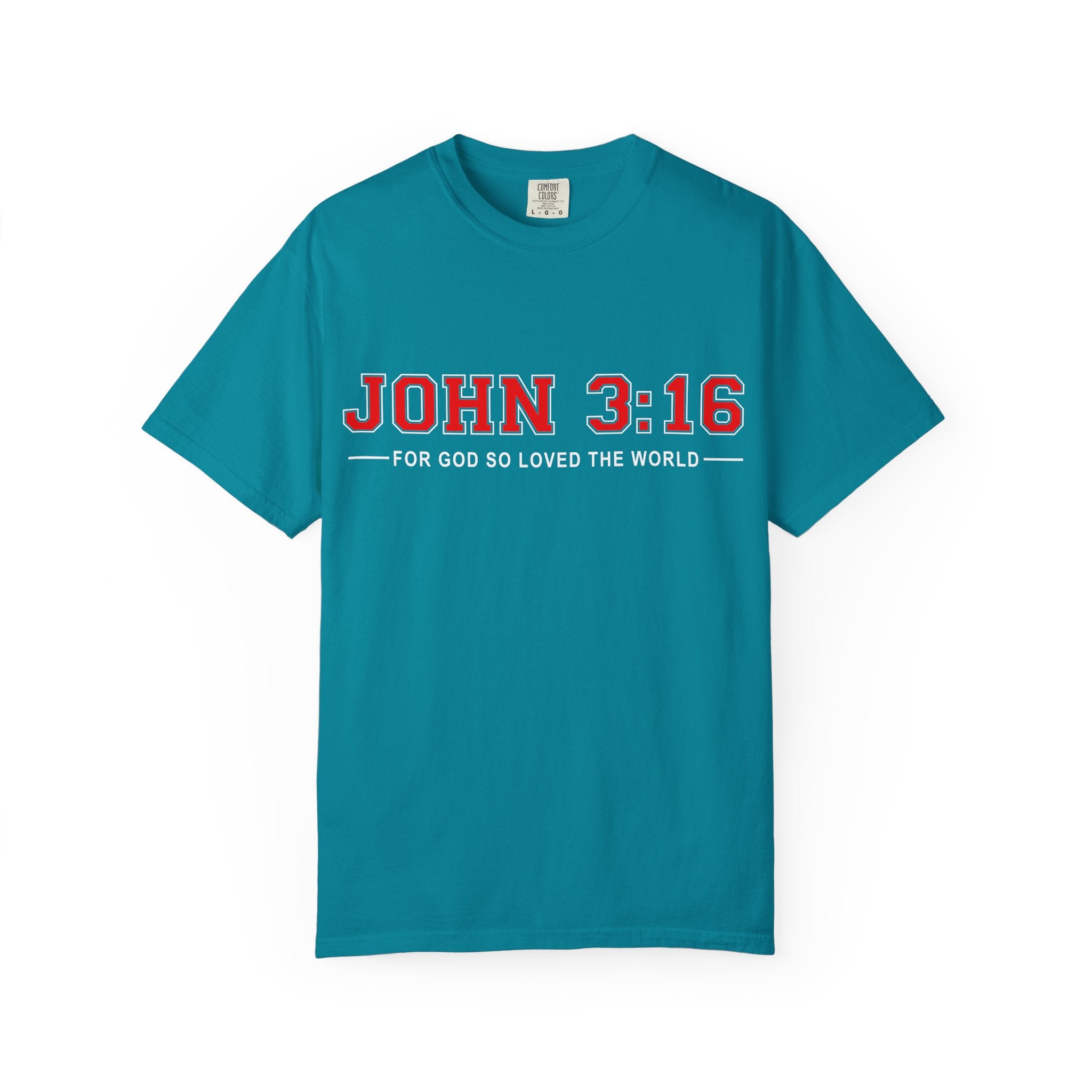 John 3:16 Scripture Tee | For God So Loved The World T-shirt