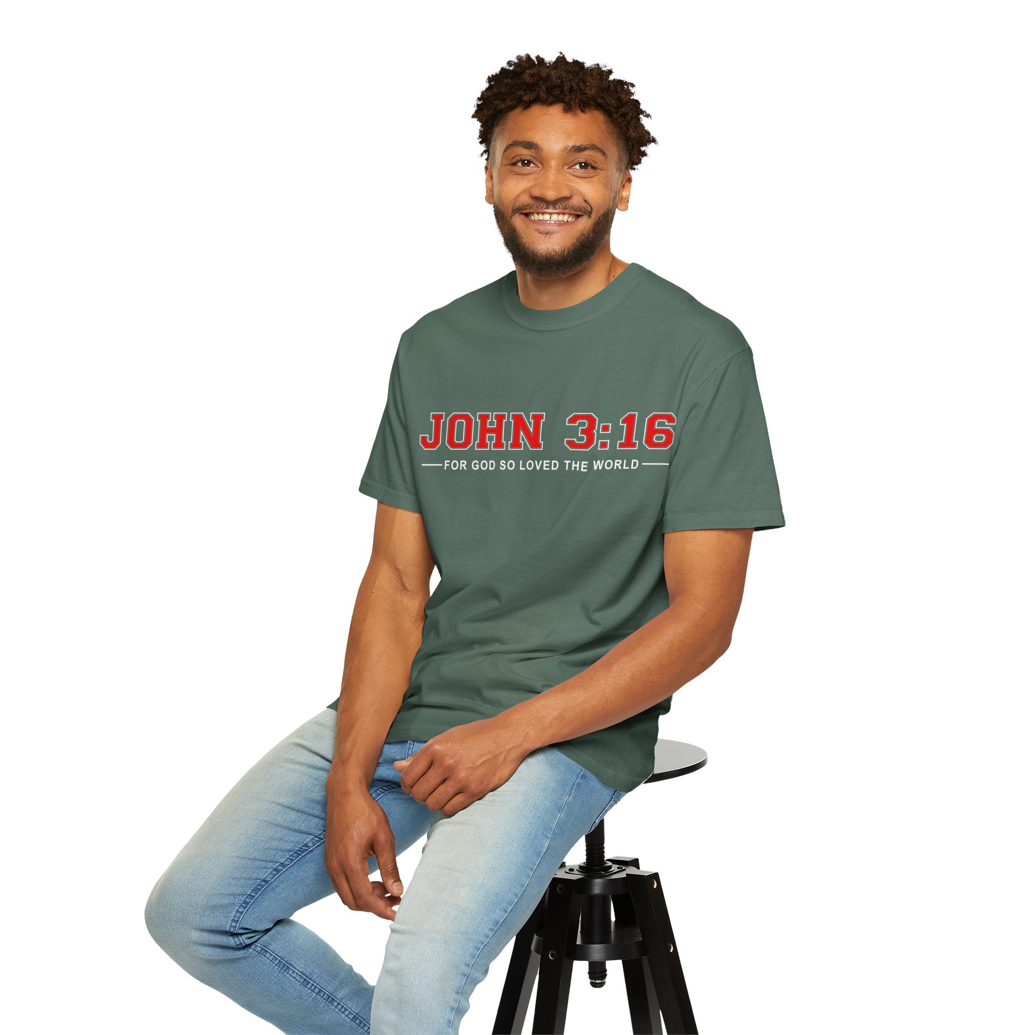 John 3:16 Scripture Tee | For God So Loved The World T-shirt