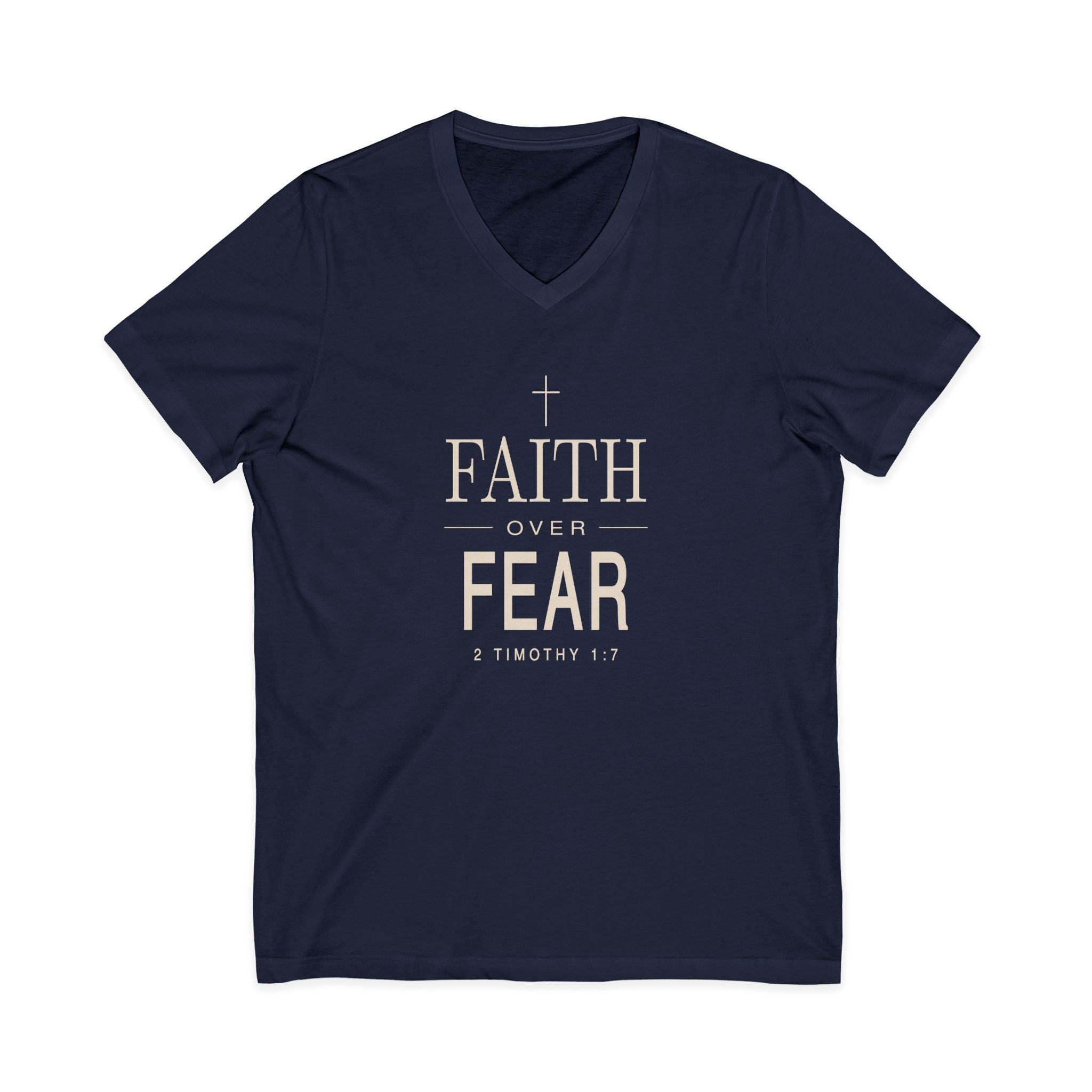 Faith Over Fear V-Neck Tee