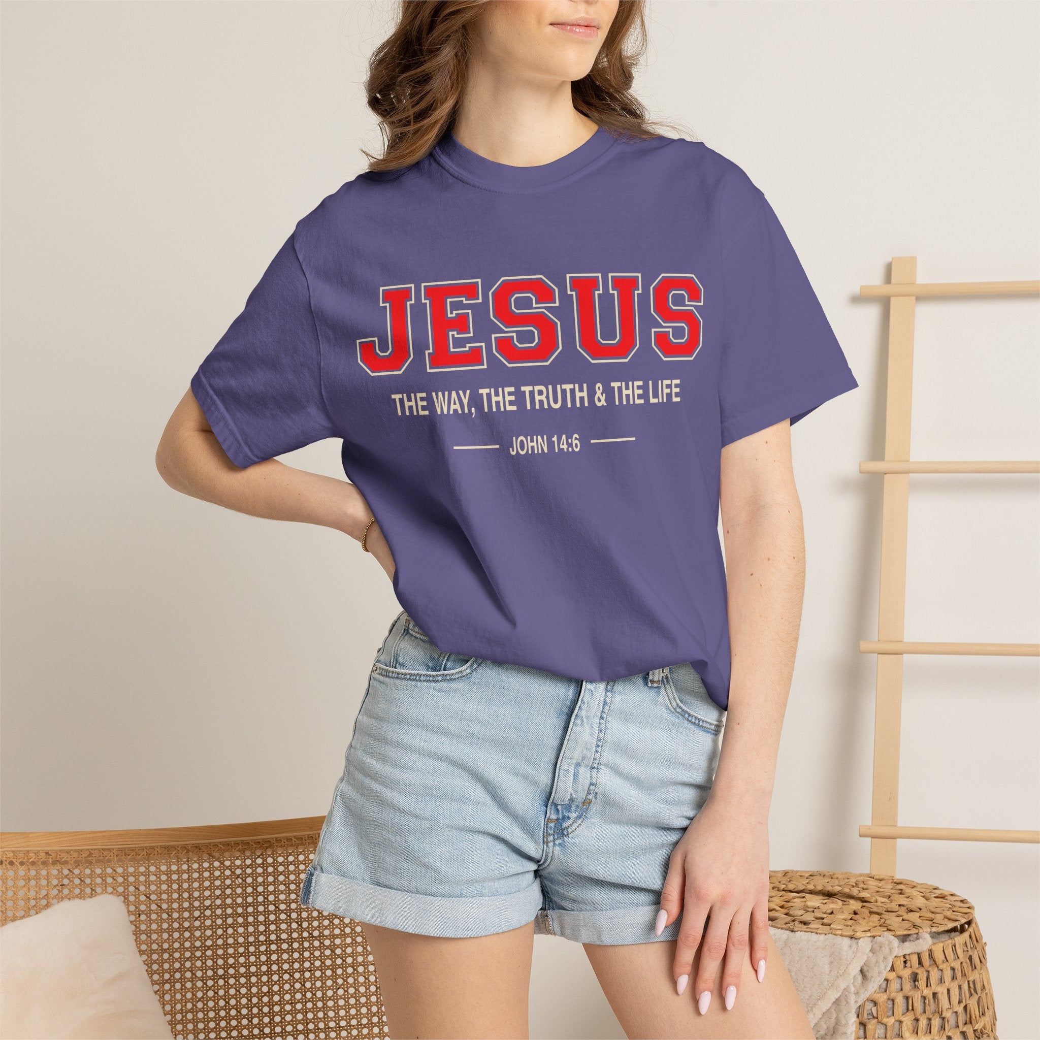 Jesus The Way The Truth The Life T-Shirt | Scripture John 14:6