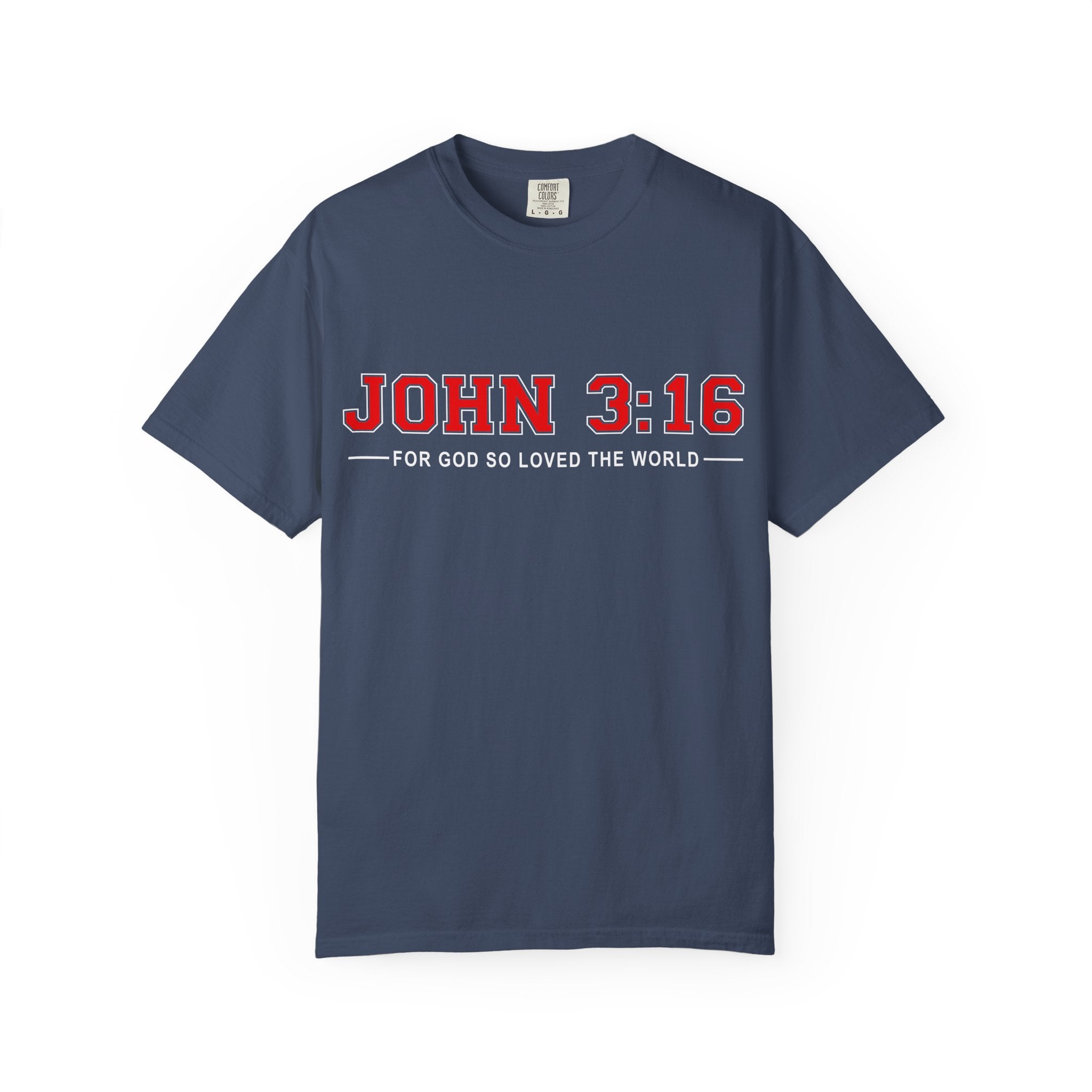 John 3:16 Scripture Tee | For God So Loved The World T-shirt