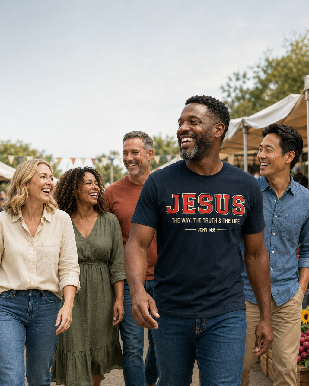 Jesus The Way The Truth The Life T-Shirt | Scripture John 14:6